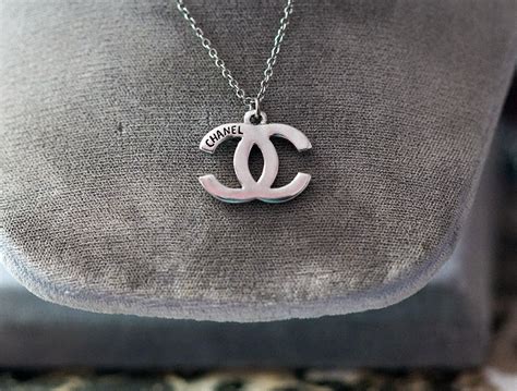 real chanel necklace|fake Chanel necklace.